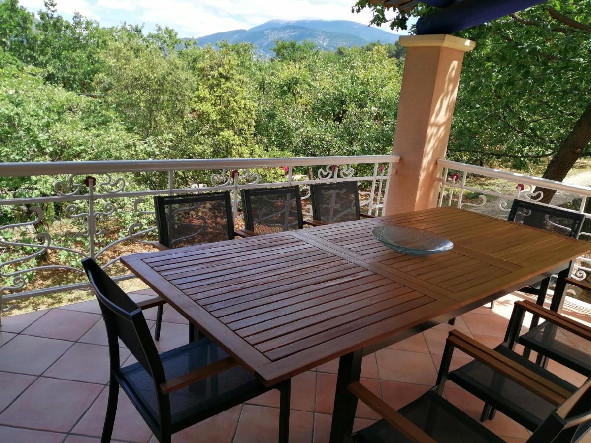Le Soleil Du Ventoux Villa Entrechaux Ngoại thất bức ảnh
