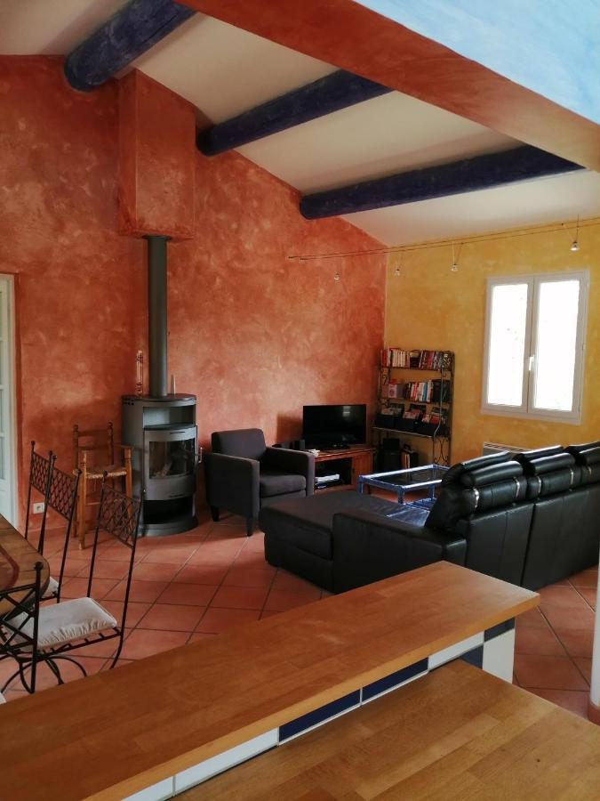 Le Soleil Du Ventoux Villa Entrechaux Ngoại thất bức ảnh