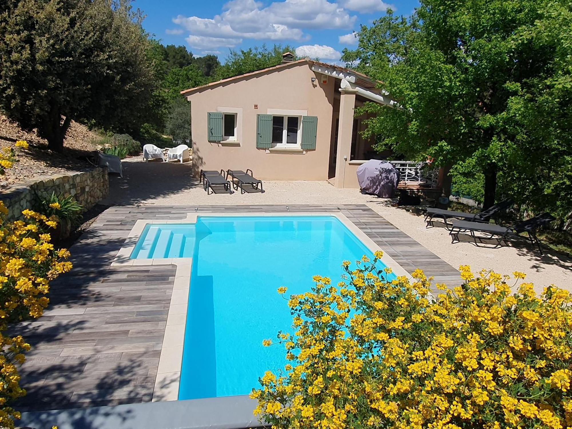 Le Soleil Du Ventoux Villa Entrechaux Ngoại thất bức ảnh