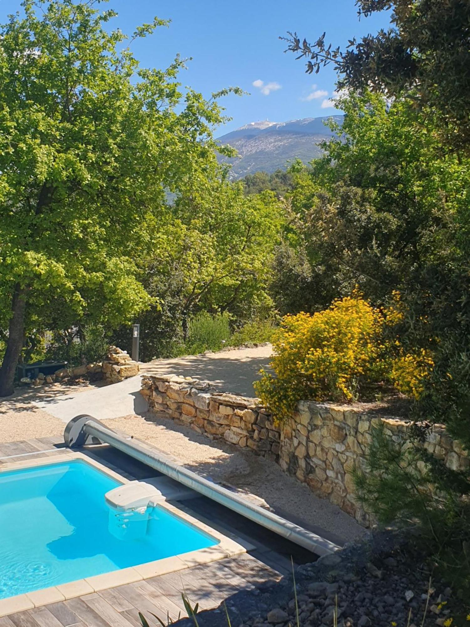 Le Soleil Du Ventoux Villa Entrechaux Ngoại thất bức ảnh