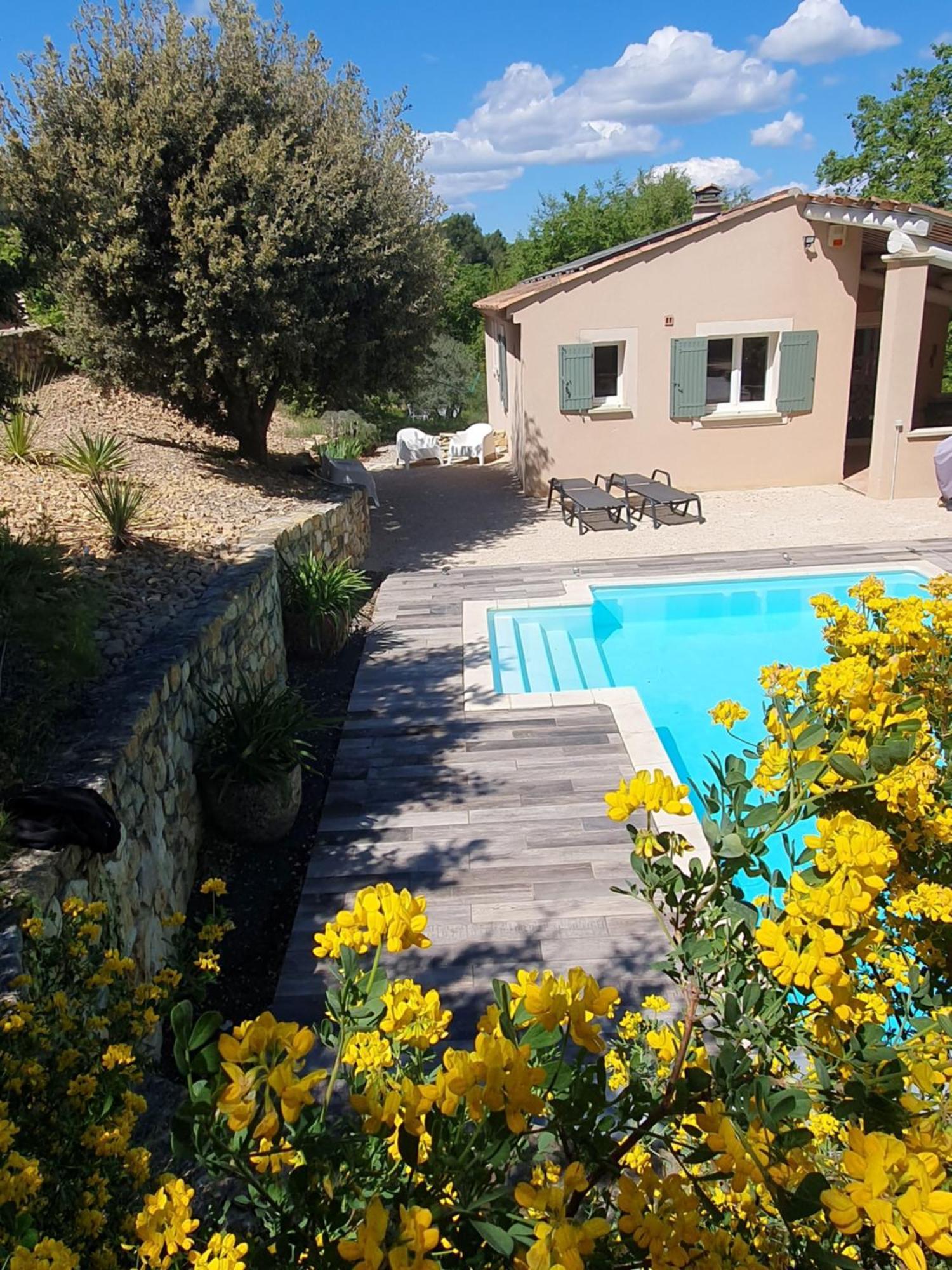 Le Soleil Du Ventoux Villa Entrechaux Ngoại thất bức ảnh